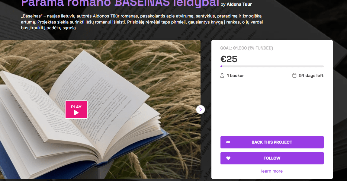 Baseinas Aldona Tuur